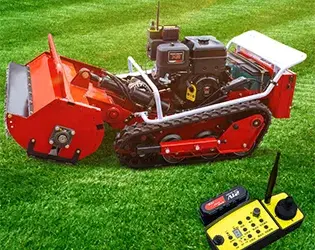 Remote Controlled Brush Mower Remote Controlled Brush Mower