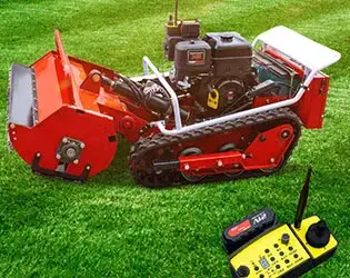 Remote Controlled Brush Mower