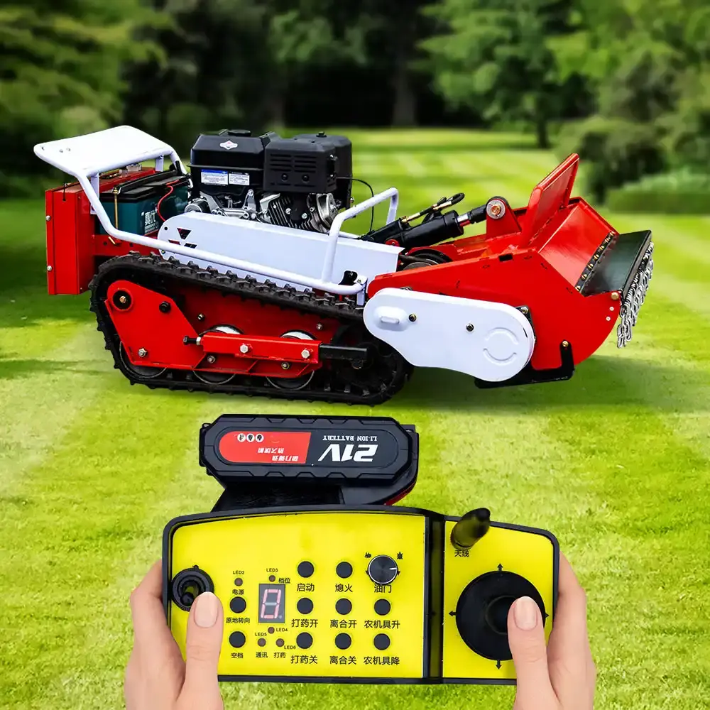 Remote Controlled Brush Mower