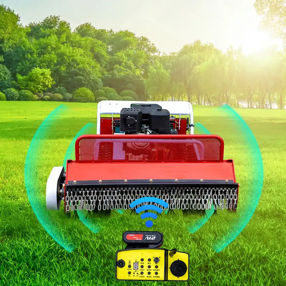 Remote Controlled Brush Mower