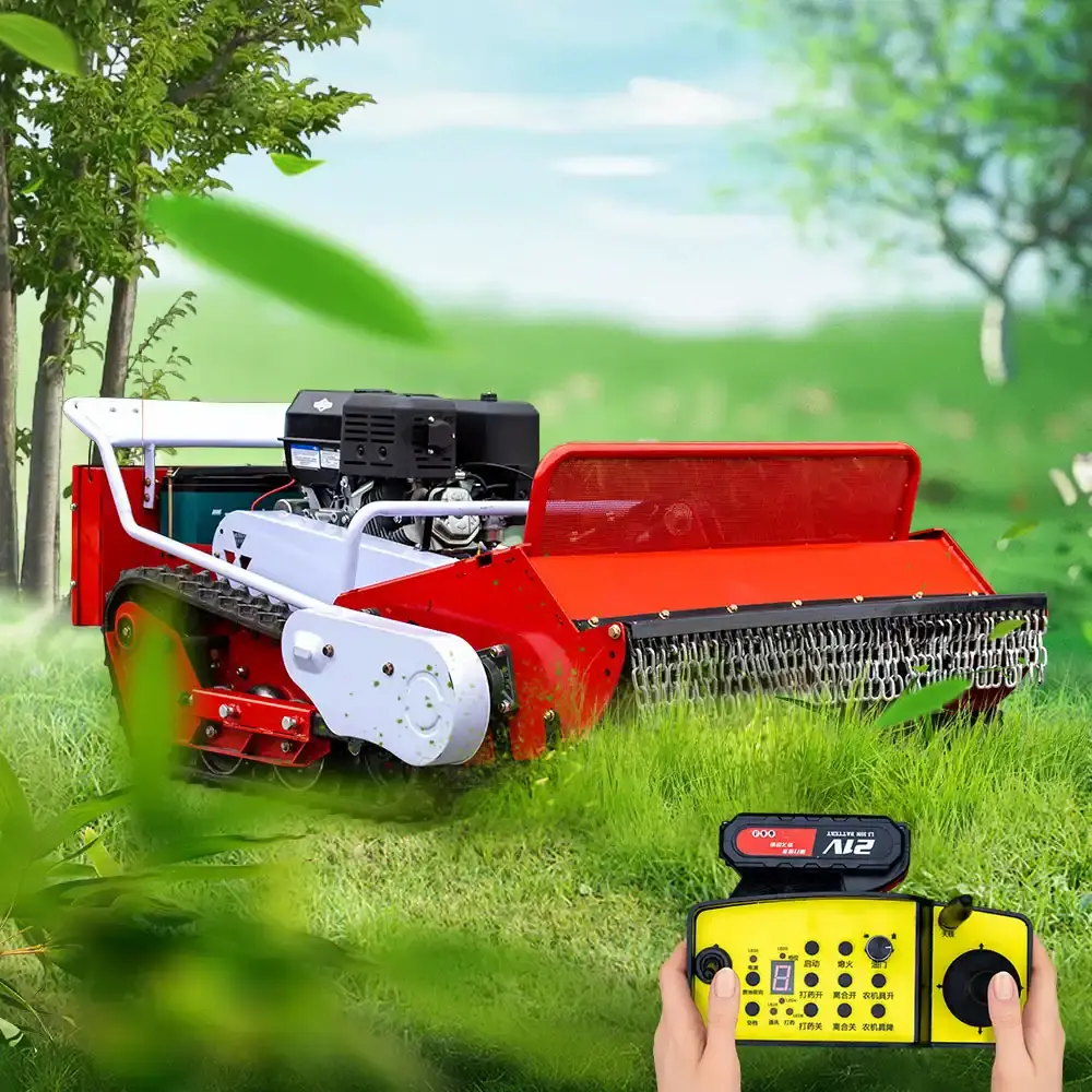 Remote Controlled Brush Mower Remote Controlled Brush Mower