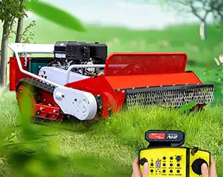 Remote Controlled Brush Mower