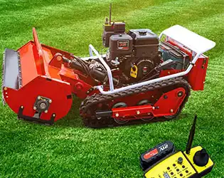 Remote Controlled Brush Mower