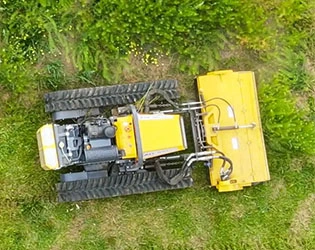 Large Remote Control Lawn Mower