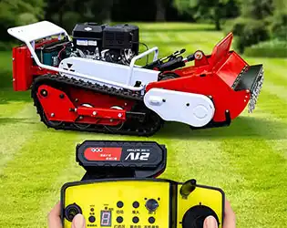 Remote Controlled Brush Mower