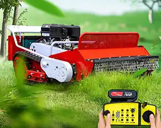 Remote Controlled Brush Mower