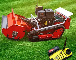 Remote Controlled Brush Mower