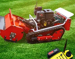 Remote Controlled Brush Mower