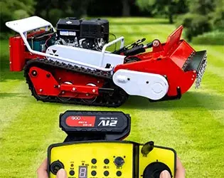 Remote Controlled Brush Mower Remote Controlled Brush Mower