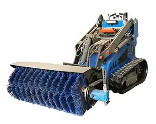 Mini Skid Steer Angle Broom