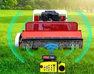 Remote Controlled Brush Mower
