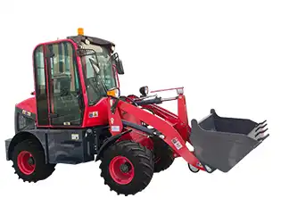 What are the advantages of using diesel engines in wheel loaders?