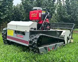 What are the benefits of using a remote control grass cutter?