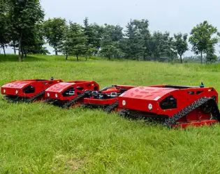 How do Remote Control Grass Cutters Handle Obstacles?
