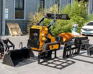 Mini Skid Steer Wheel Loader for Agriculture: Versatile Utility