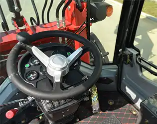 What are the typical applications for a 1.5-ton wheel loader?