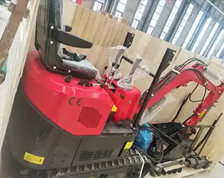 What are the primary uses of a 1-ton mini excavator?