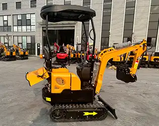 What should one consider when purchasing a 1-ton mini excavator?