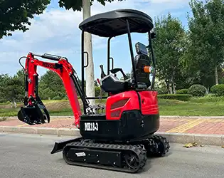 What Features Set the 18-3 Mini Excavator Apart in Agricultural Applications?