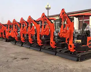 What are the typical specifications of a 1.8-ton mini excavator?