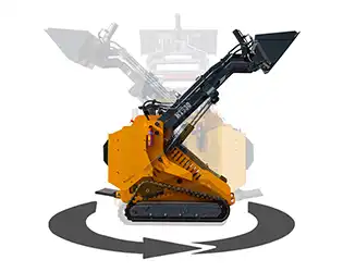 Stand Behind Skid Steer: Versatility for Multiple Attachments