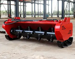 How Does the 72 Inch Skid Steer Mulcher’s 44-Knife System Deliver Superior Results?