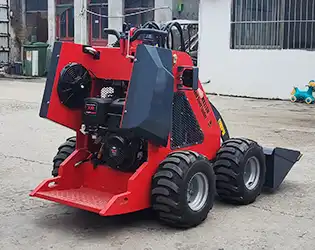 320W Mini Skid Steer Loader for Urban Construction Projects