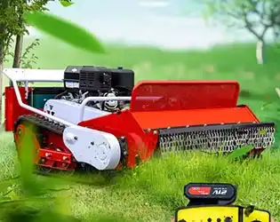 Remote Controlled Brush Mower for Highway & Railway Slopes