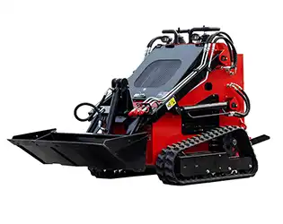 How the 380C Mini Skid Steer Track Loader Handles Rough Terrain？