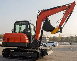 Mini Excavator 6T: Quick-Coupler Compatibility for 20+ Attachments