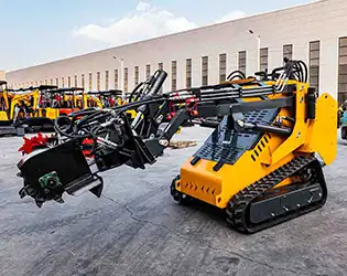 Can You Use a Mini Skid Steer Log Chipper on Commercial Sites?