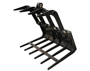 What Materials Can a Mini Skid Steer Hydraulic Grab Handle?