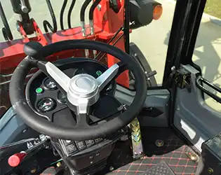 How much weight can a small articulating loader lift?