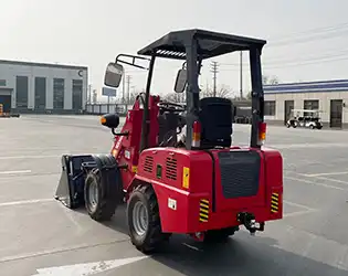What are the advantages of using a compact wheel loader?