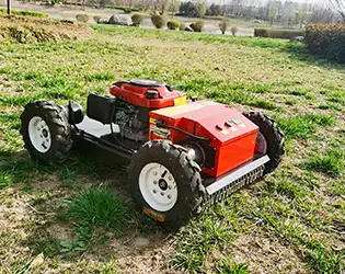 How Does a Robotic Remote Control Lawn Mower Perform in All Weather Conditions?